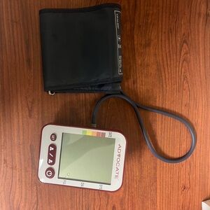 Black Blood Pressure Monitor